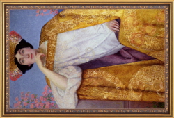 (명화) MK60-103 구스타프 클림트(Gustav Klimt)황금드레스를 입은 여인의 초상
