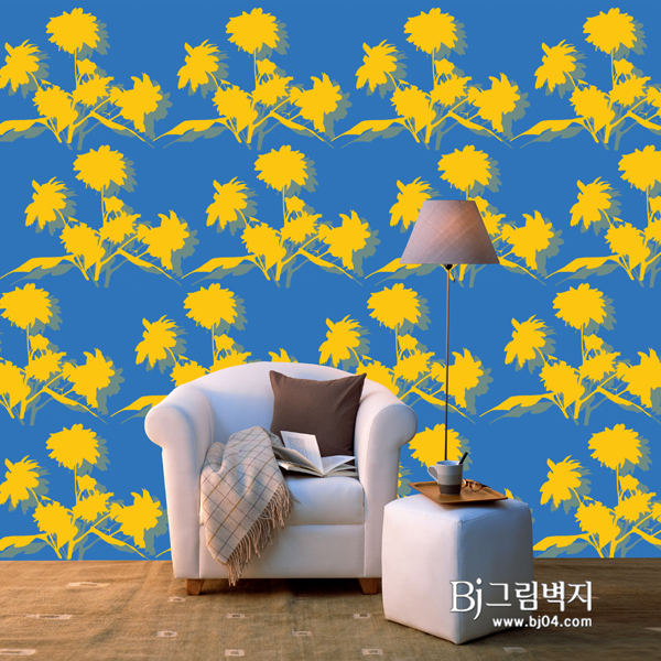 플라워 뮤럴벽지 PP53-020