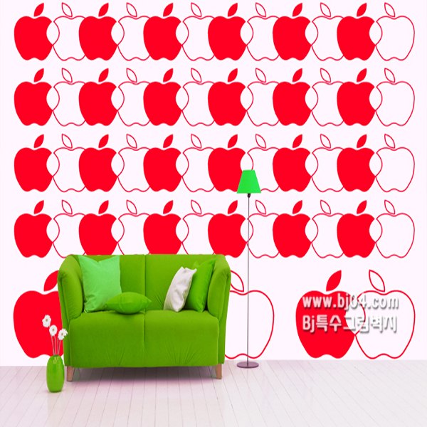애플 패턴 (레드) PP51-022