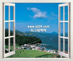 (Bj뮤럴) 창문형 XA01-004W (원하시는사이즈 제작가능)